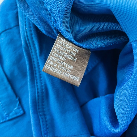 J. McLaughlin Pull-On Slim Straight Silhouette Ivy Pant in Indi Blue - Picture 7 of 8